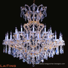 Luxury Maria Theresa crystal candle light chandelier for wedding 81127